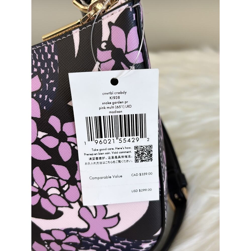 Kate Spade New York
SNAKE GARDEN PRINTED MEDIUM CONVERTIBLE CROSSBODY - Picture 5 of 8